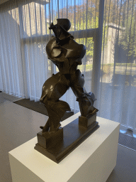 Statue `Unique forms of continuity in space` by Umberto Boccioni at Expo 4 at the Kröller-Müller Museum