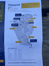 Map of the Hoge Veluwe National Park