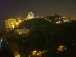 The summit of Victoria Peak, by night