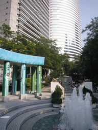 Fountain at Hong Kong Park