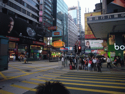 Crossing at Kowloon, at sunset