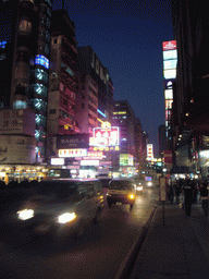 Street at Kowloon, by night