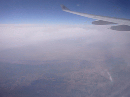 Mountains, viewed from the airplane from Dubai to Dusseldorf