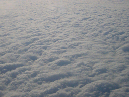 Clouds, viewed from the airplane from Dubai to Dusseldorf