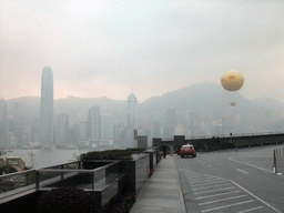 Skyline of Hong Kong, viewed from Union Square at Kowloon