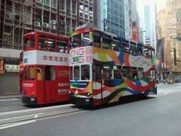 Trams at the Des Voeux Road