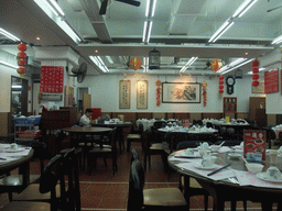 Inside the Lin Heung Tea House at Wellington Street