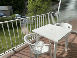 Balcony of our room at the Vayamundo Houffalize hotel