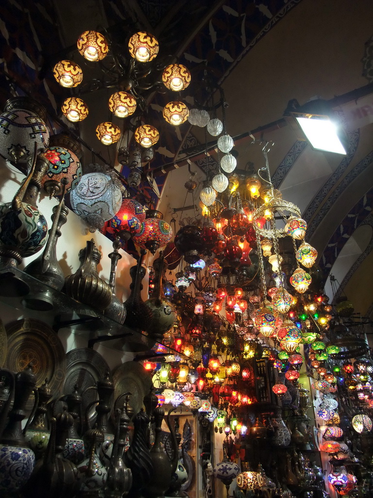 Lamps in the Grand Bazaar