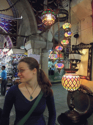 Nardy and lamps in the Grand Bazaar