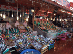 Fish market in the Kumkapi neighborhood