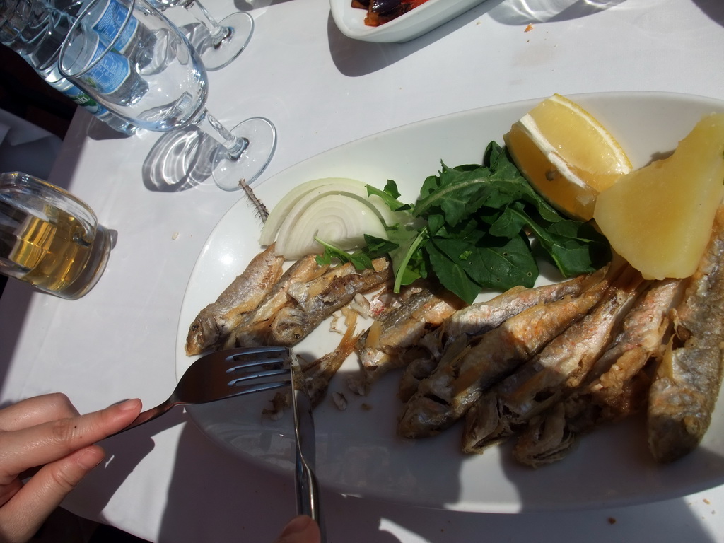 Fish at Beyaz Restaurant