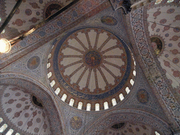 The dome of the Blue Mosque