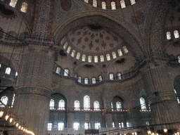 Interior of the Blue Mosque