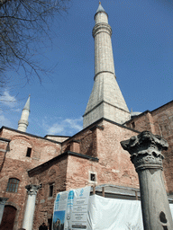 Left side of the Hagia Sophia