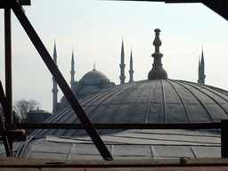 View from the Hagia Sophia on the Blue Mosque