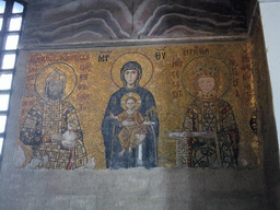 The Comnenus mosaic in the Hagia Sophia