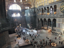 Interior of the Hagia Sophia