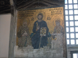 The Empress Zoe mosaic in the Hagia Sophia