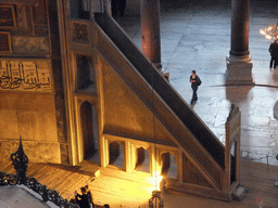 The Minbar in the Hagia Sophia