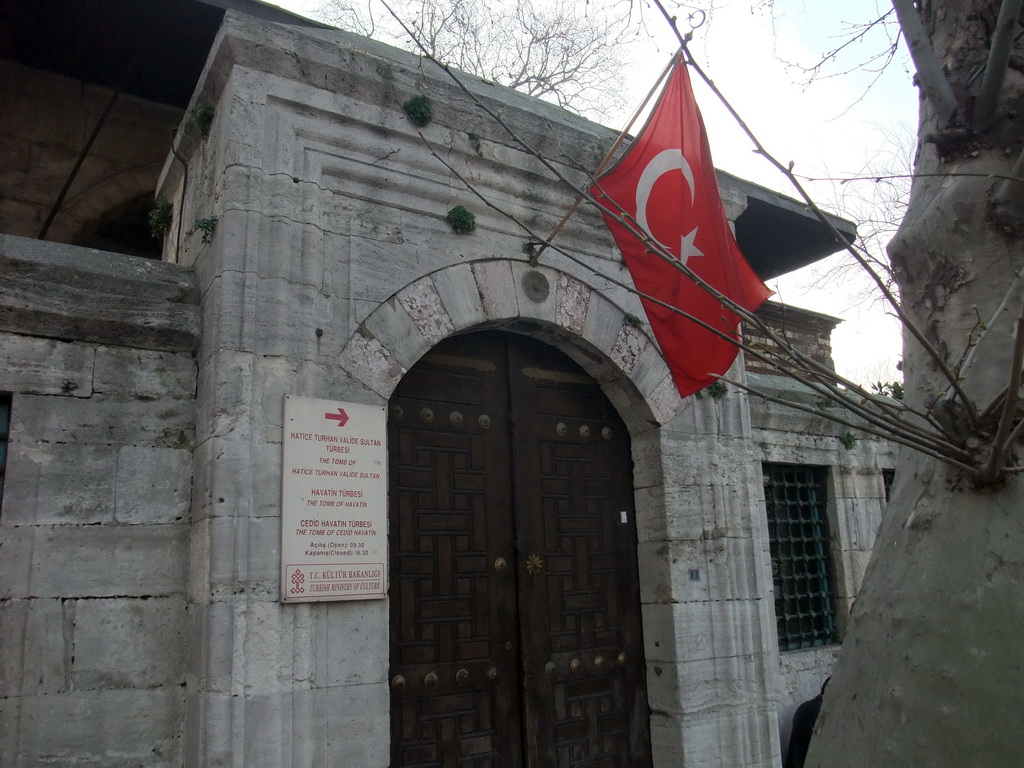 Entrance to the Tombs of Hatice Turhan Valide Sultan, Havatin and Cedid Havatin