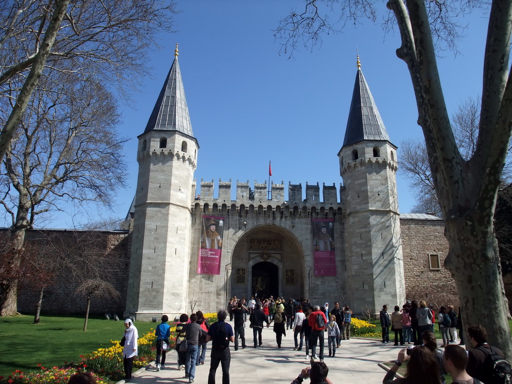 The Gate of Salutation, entrance to the Second Courtyard of Topkapi Palace