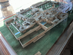 Scale model of Topkapi Palace, in the Second Courtyard of Topkapi Palace