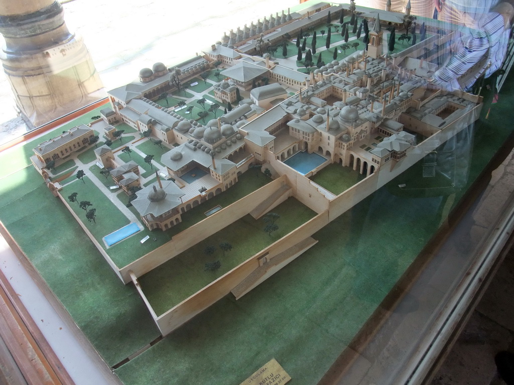 Scale model of Topkapi Palace, in the Second Courtyard of Topkapi Palace