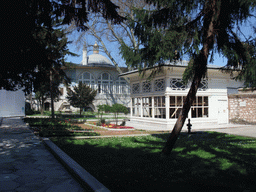 The Fourth Courtyard of Topkapi Palace, with the Tulip Garden, the Terrace Kiosk and the Baghdad Kiosk