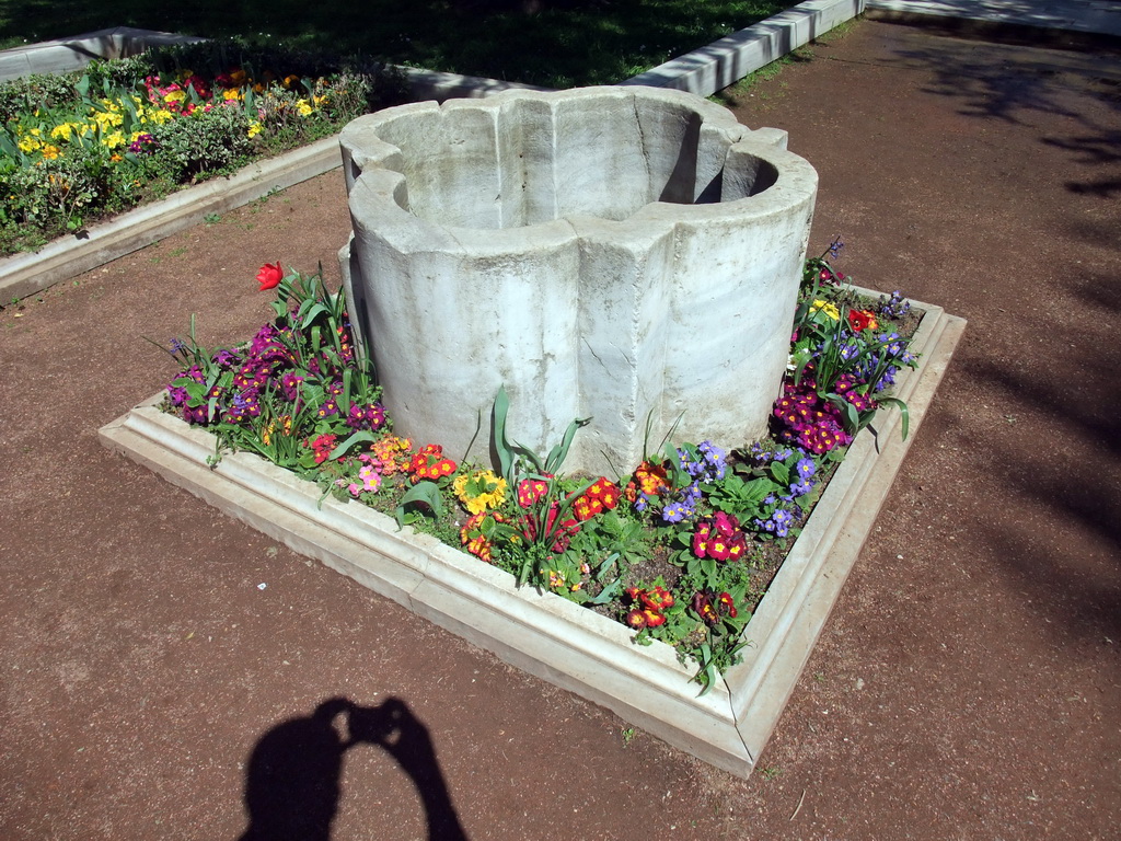 Water well in the the Tulip Garden at the Fourth Courtyard of Topkapi Palace