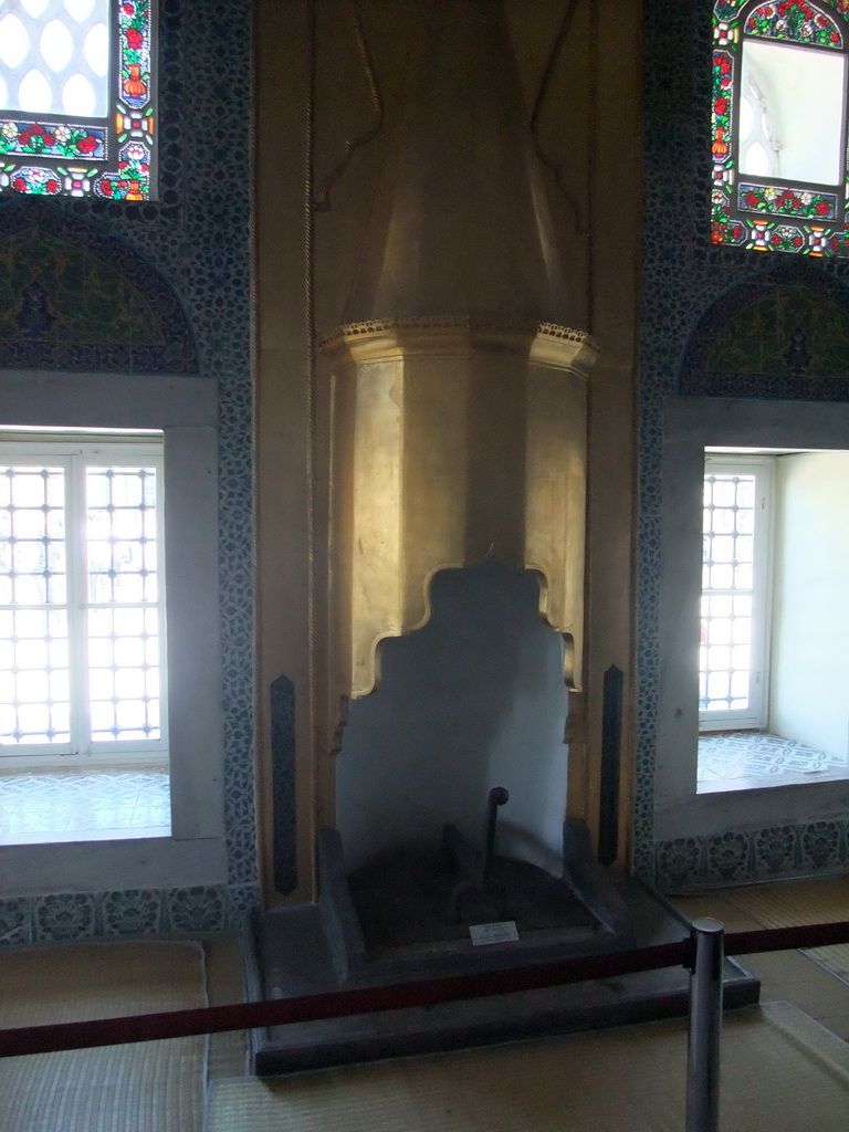 Fireplace in the Circumcision Room at Topkapi Palace