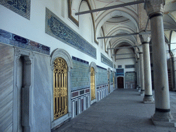 Corridor with Pillars at the Fourth Courtyard of Topkapi Palace