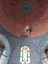Ceiling and windows of the Baghdad Kiosk at Topkapi Palace