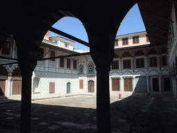 The Courtyard of the Queen Mother at the Harem in the Topkapi Palace