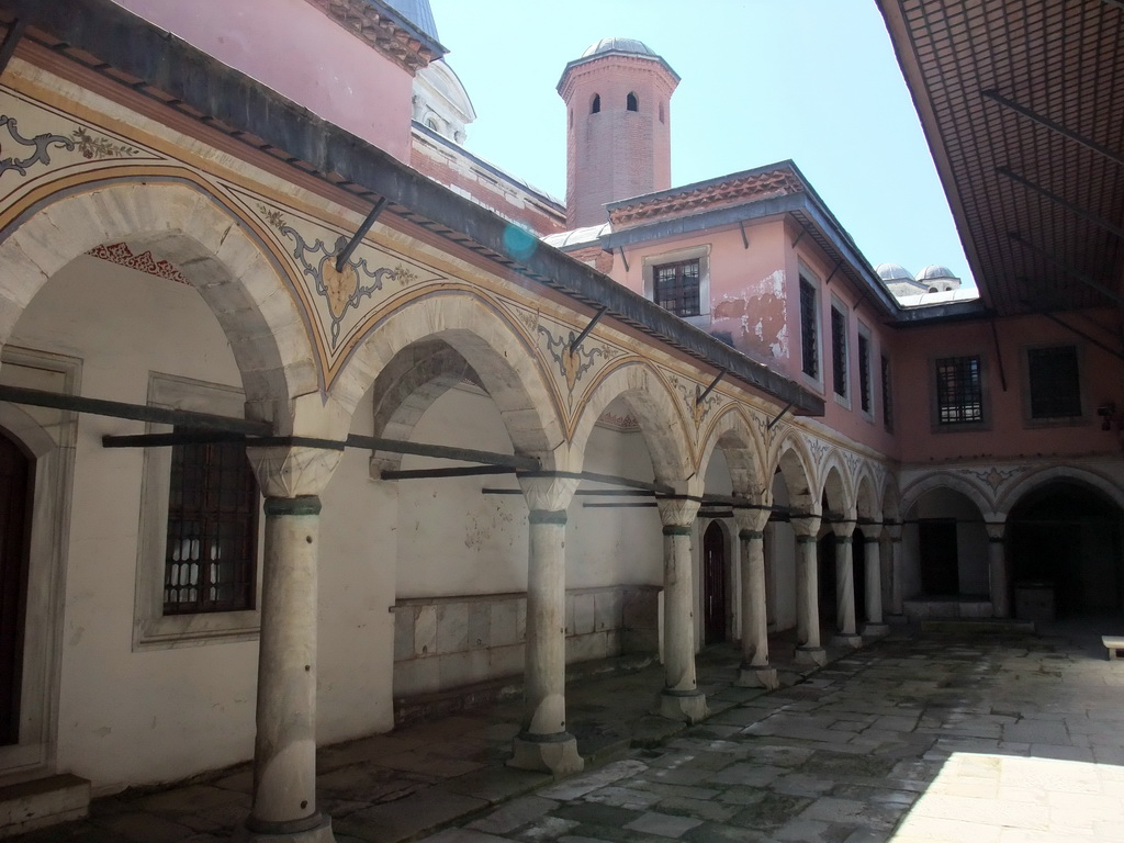 The Courtyard of the Concubines at the Harem in the Topkapi Palace