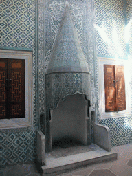 Fireplace in the Apartments of the Queen Mother at the Harem in the Topkapi Palace
