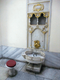 Fountain in the Baths of the Sultan and the Queen Mother at the Harem in the Topkapi Palace