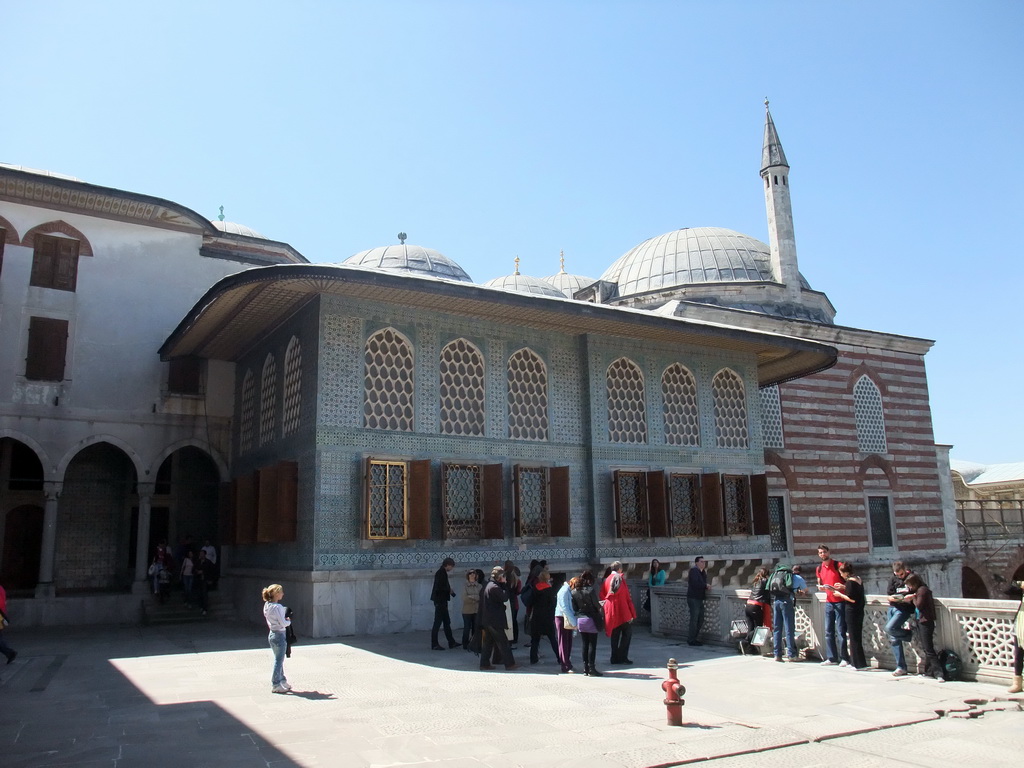 The Apartments of the Crown Prince and the Courtyard of the Favourites, at the Harem in the Topkapi Palace