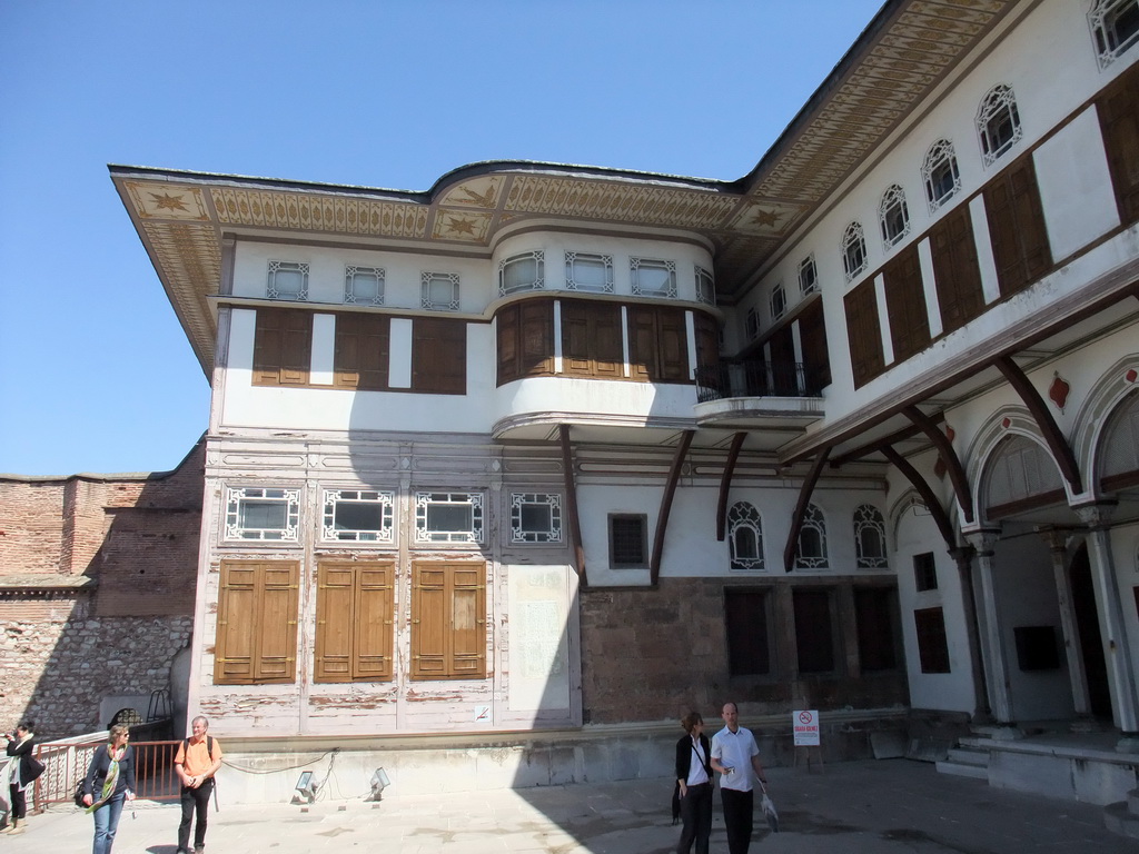 The Courtyard of the Favourites at the Harem in the Topkapi Palace