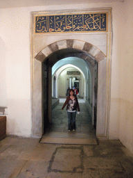 Miaomiao at the Golden Road at the Harem in the Topkapi Palace