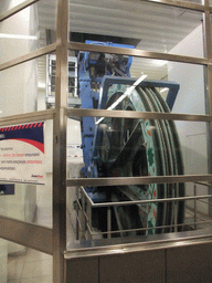 Wheel on top of the funicular from Kabatas to Taksim