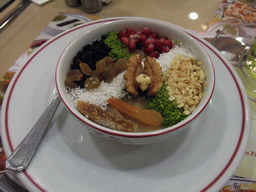 Food in a restaurant at Istiklal Avenue