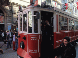 The Nostalgic Tram at Istiklal Avenue