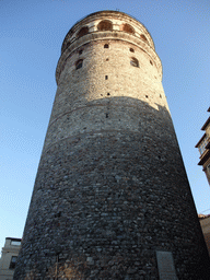 The Galata Tower, from below