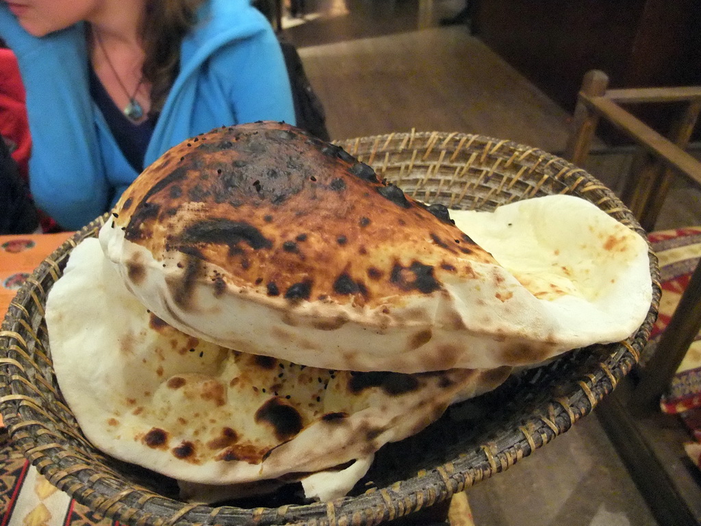 Bread at the Vuslat Ocakbasi restaurant