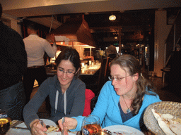 Ana and Nardy at the Vuslat Ocakbasi restaurant