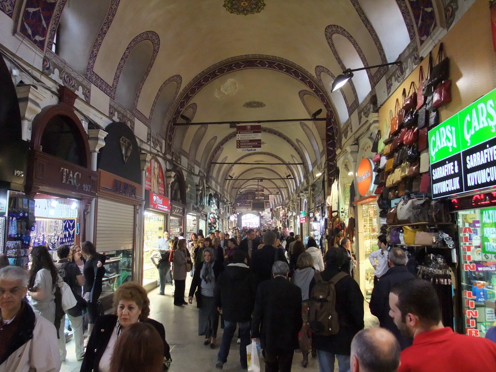 Shops in the Grand Bazaar