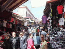 Ana and Nardy at shops just outside the Grand Bazaar