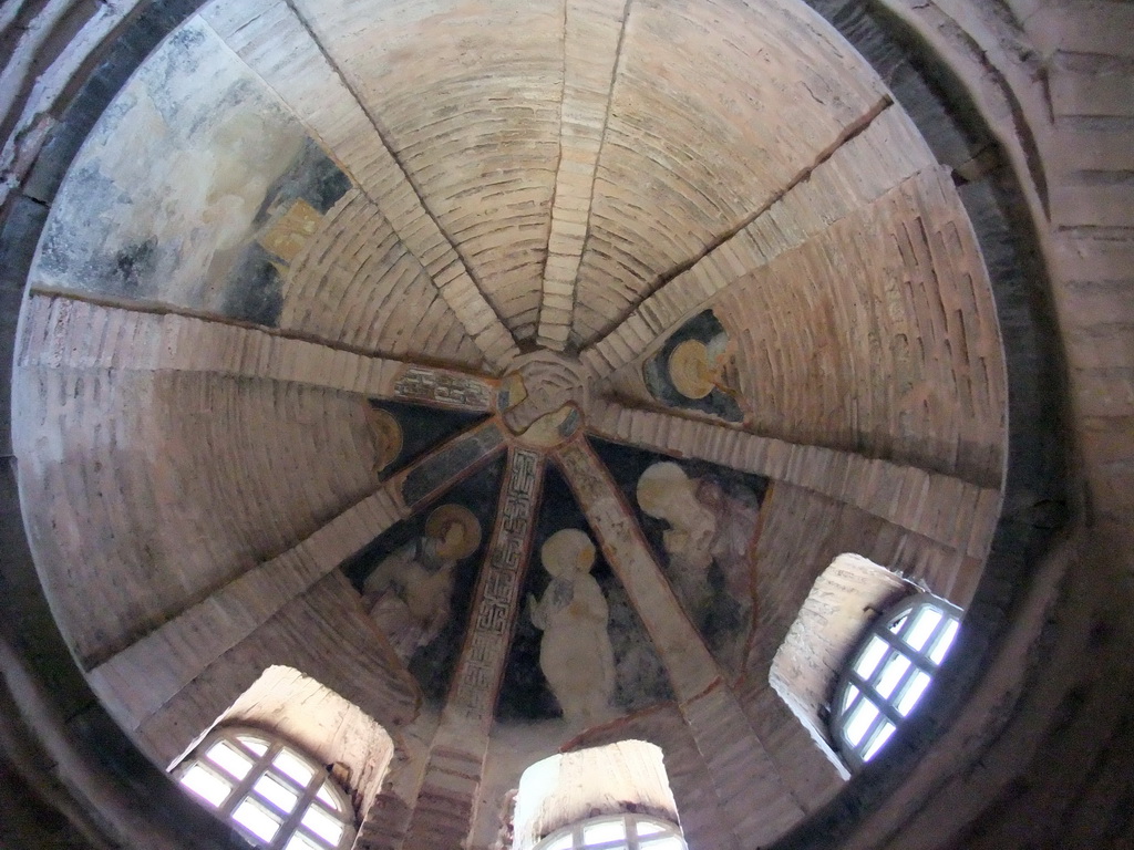 Dome of a side room of the parecclesion of the Church of St. Savior in Chora