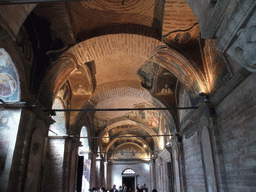 The outer narthex of the Church of St. Savior in Chora